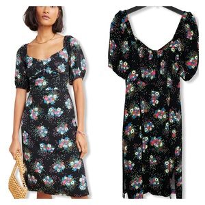 Anthropologie Scarletta Sweetheart Mini Dress 10